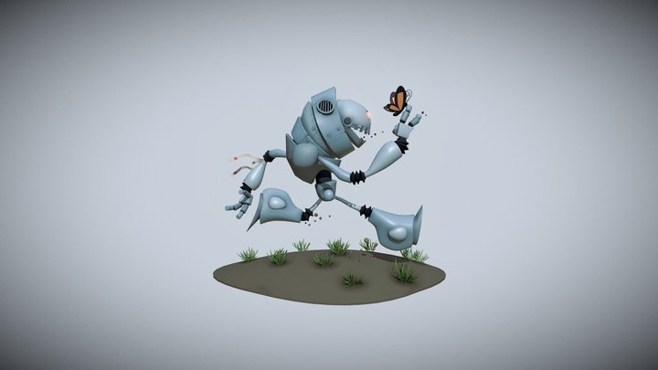 Robot_Bob 3D Model