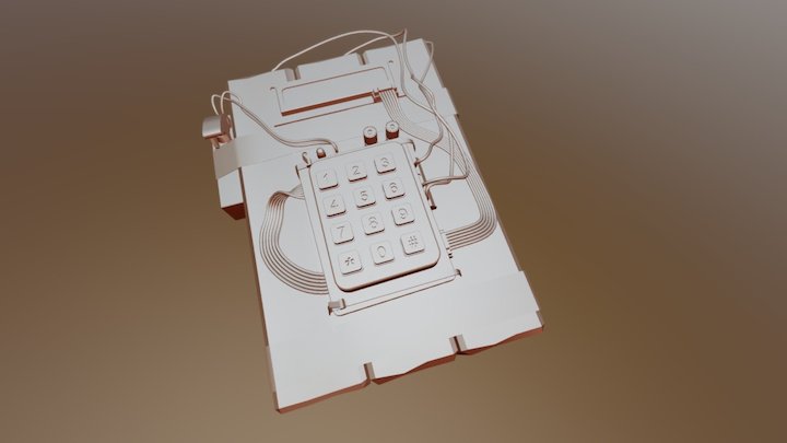 CS:GO C4 Bomb Remodel 3D Model