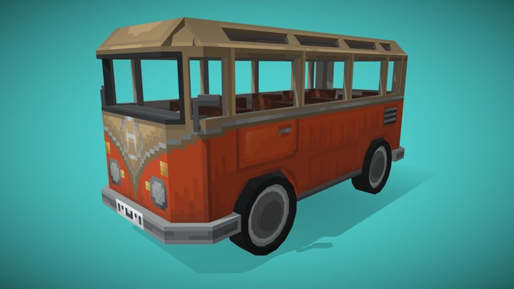 Volkswagen Van 3D Model