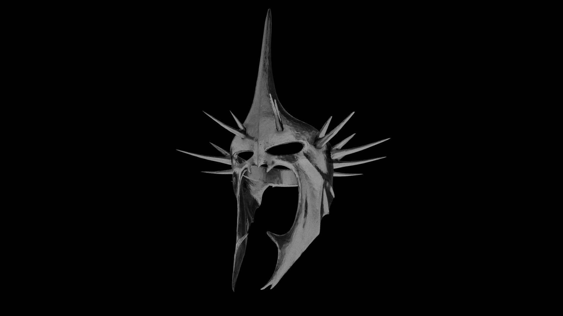 Witchking of Angmar / LOTR Helmet / Mask Buy Royalty Free 3D model