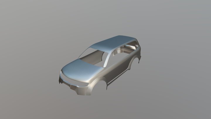Mitsubishi Pajero Sport 3D Model