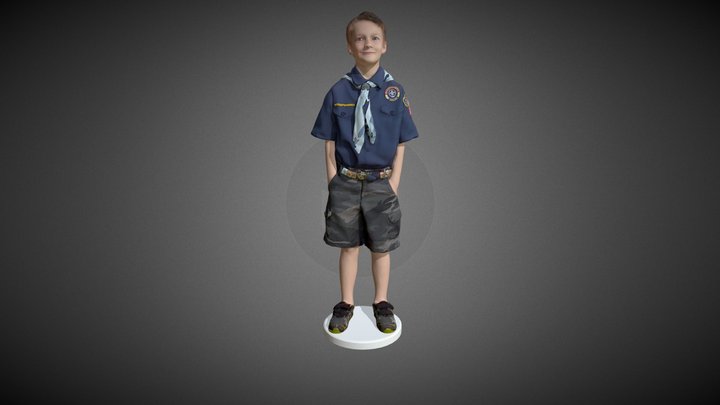 Cub Scout High Resolution 3D Model