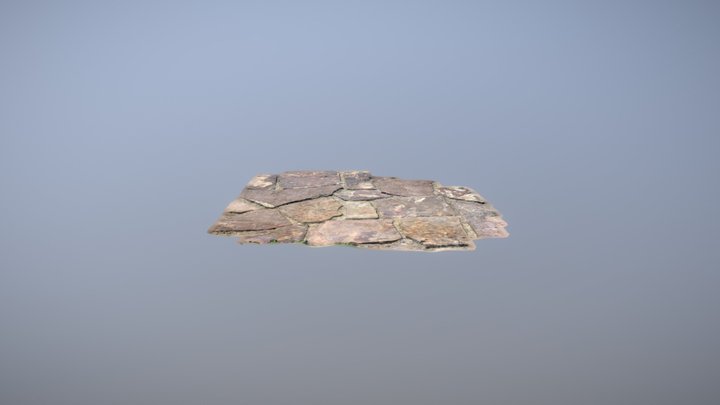 Stone Walkway - Photogrammetry Test 3D Model