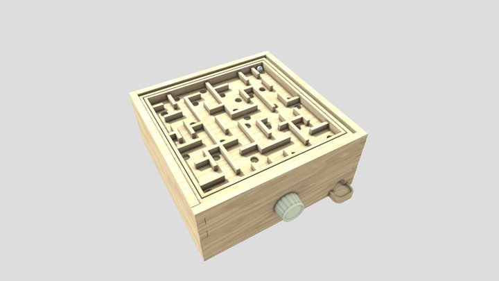 1 - Maze 3D Model