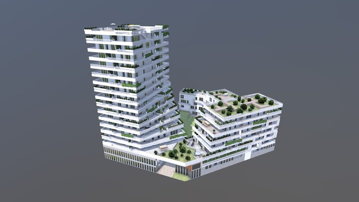 Gennevilliers 3D Model