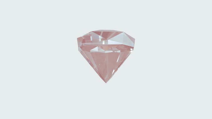 pink diamond 3D Model