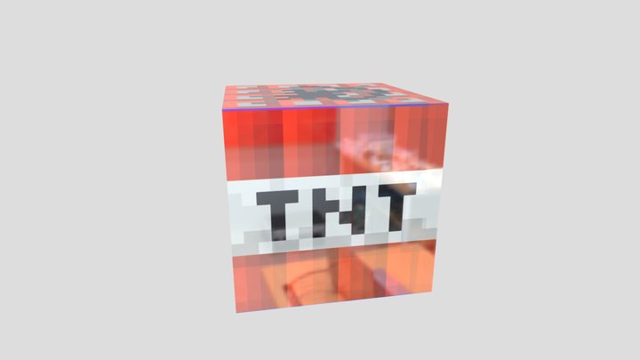 TNT Block 3D Model
