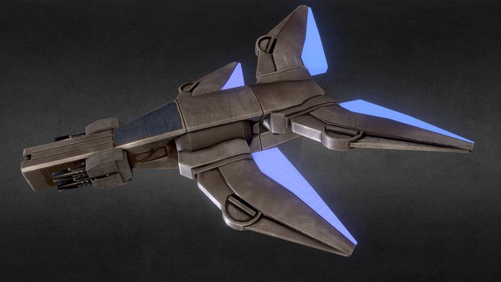 Blue Hornet 3D Model