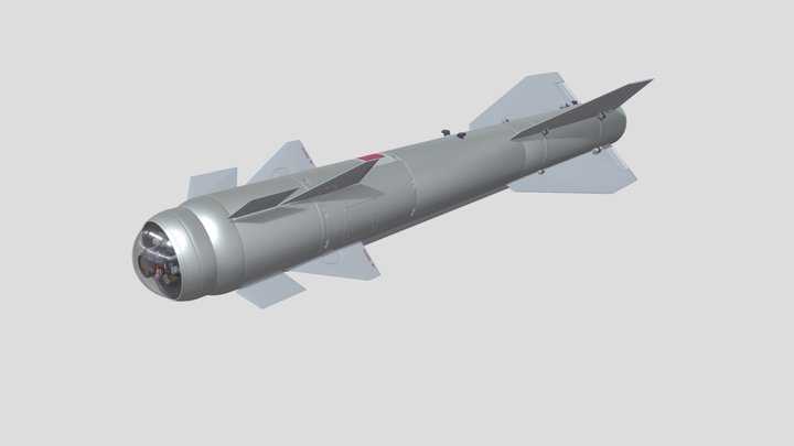 _Kh-29TE 3D Model