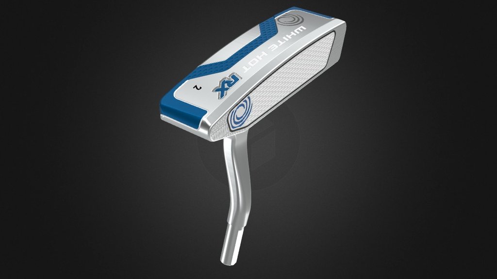ODYSSEY/WHITE HOT RX 2BALL V Line パター/34インチ ODYSSEY WHITE