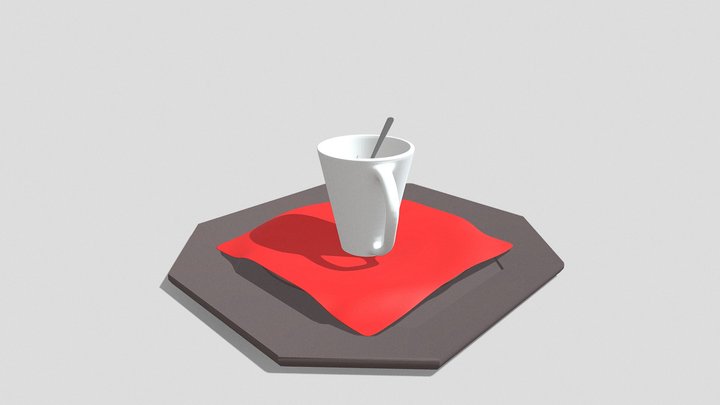 Tea set 3D Model