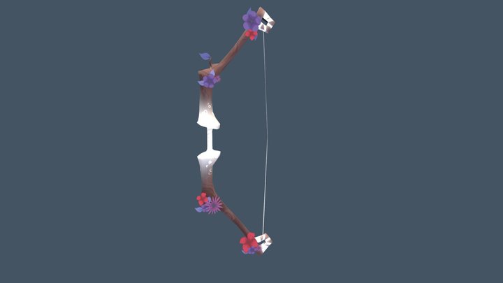 Quiver Bow 3D Model