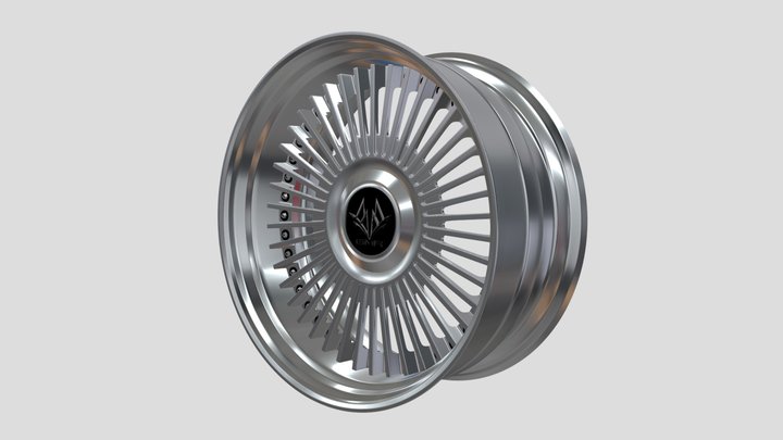GMR Dinasty 3Piece Wheels 3D Model