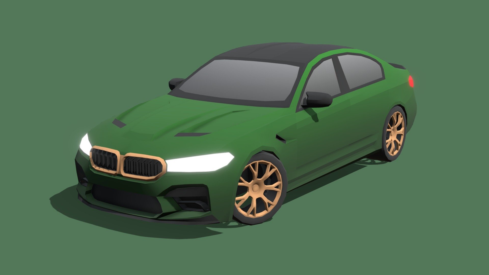 BMW M5 CS Low-poly - Buy Royalty Free 3D model by Eihab_3D (@ehabjundi5