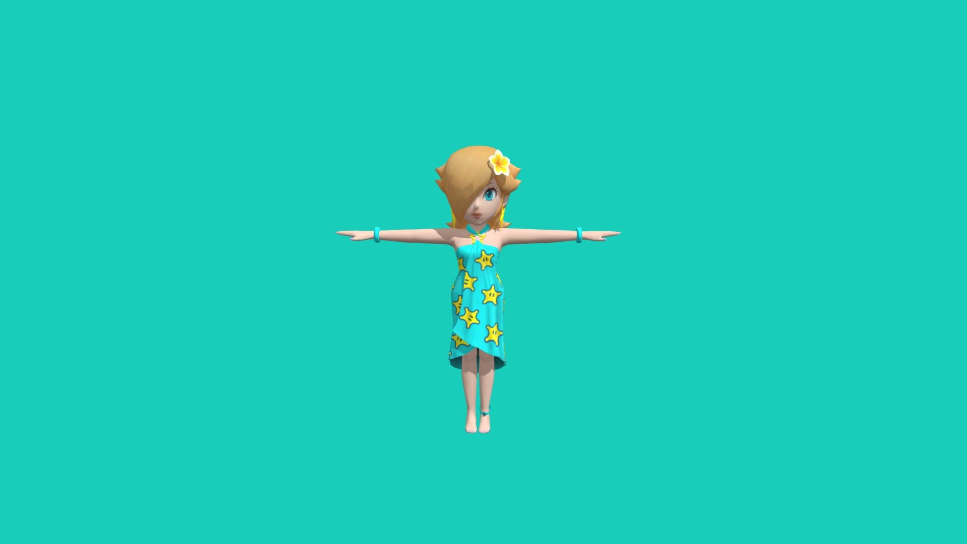 Rosalina (Swimwear) - Download Free 3D model by kingston.shamily ...