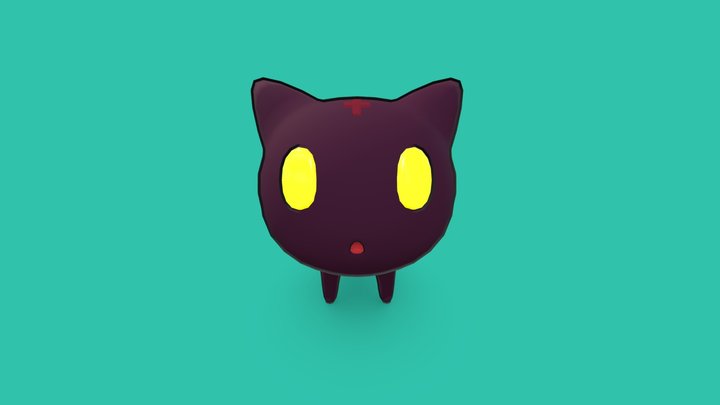 Chomusuke 3D Model