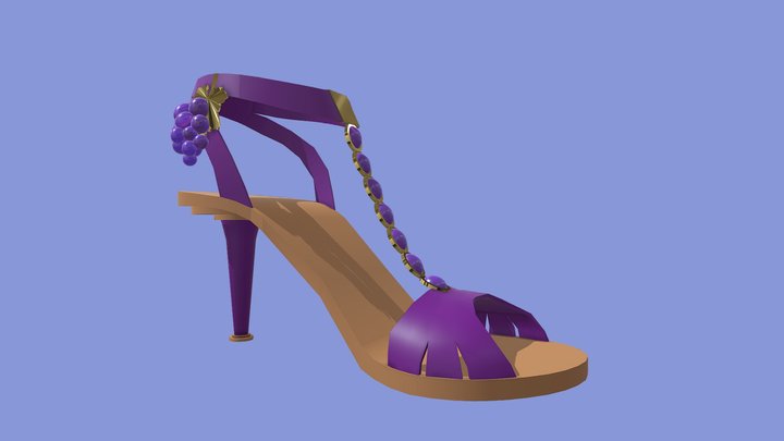 shoes_grape 3D Model