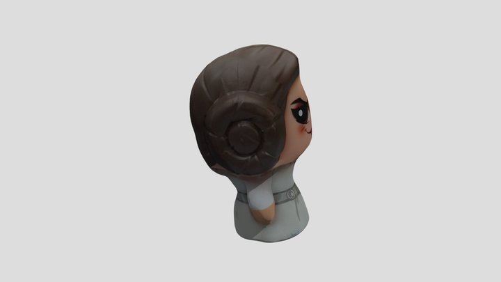 Princesa Leia Organa 3D Model