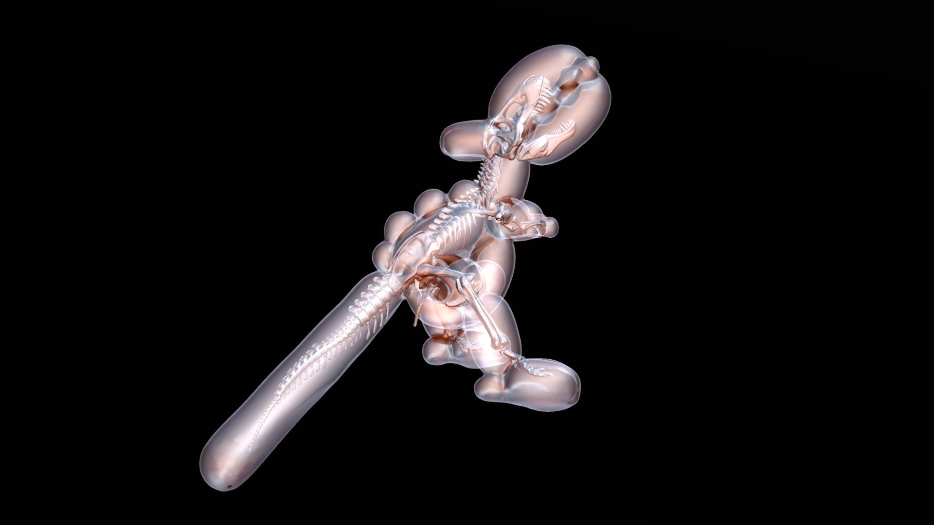 Balloonosaurus rex, by Tina Gagliardo