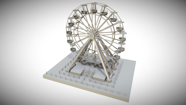 Ferris Wheel 3D Model