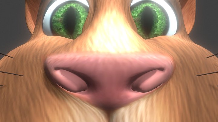 Leo le chat 3D Model