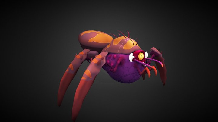 Spider_Monster 3D Model