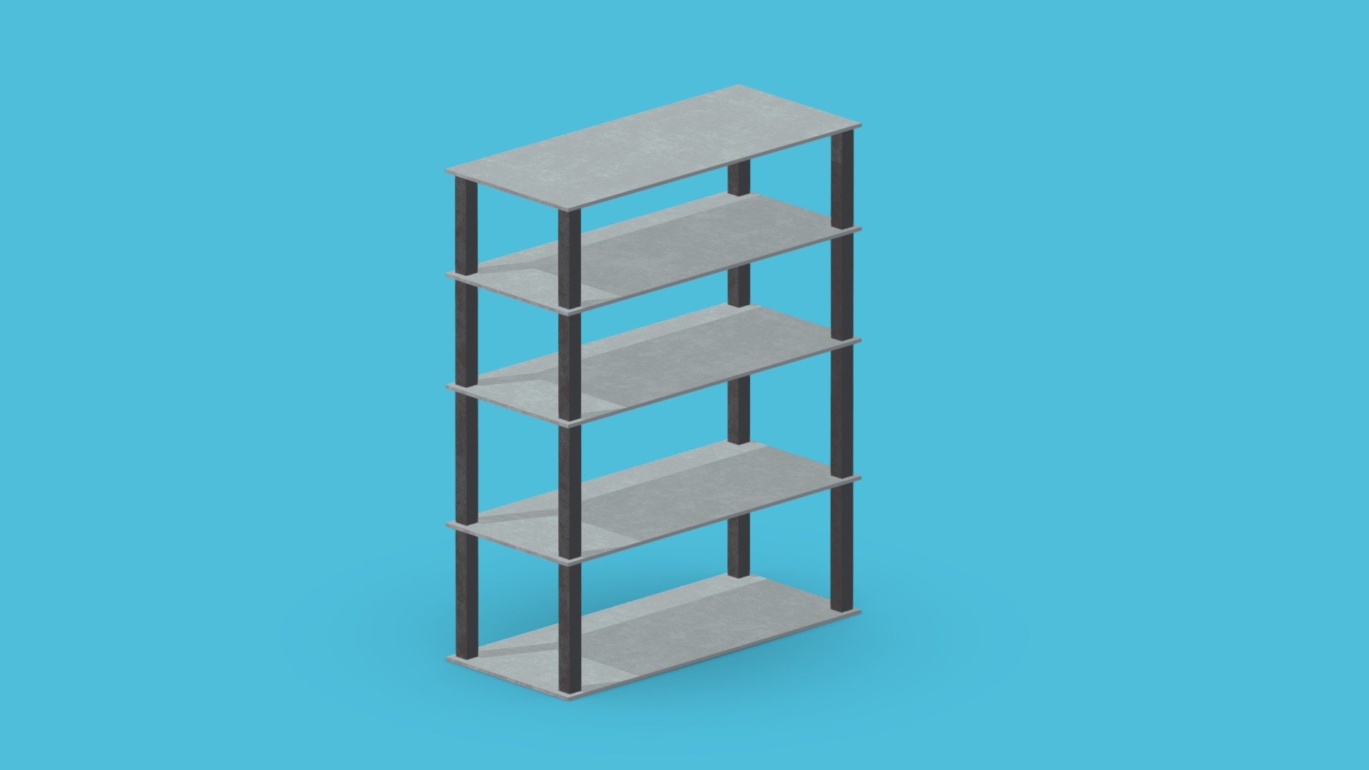 Metal Shelves 3D Model By MissLumos fce249b Sketchfab metal-shelves-3d-model-by-misslumos-fce249b-sketchfab