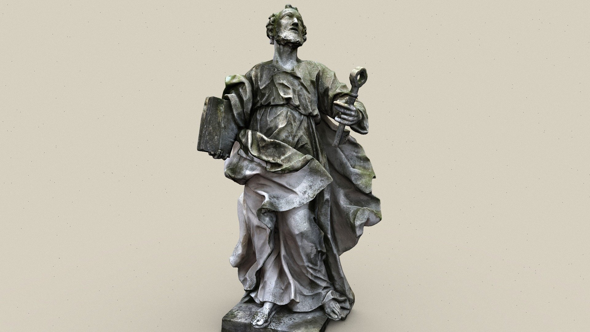 Hl. Petrus — Sketchfab embed 3D viewer