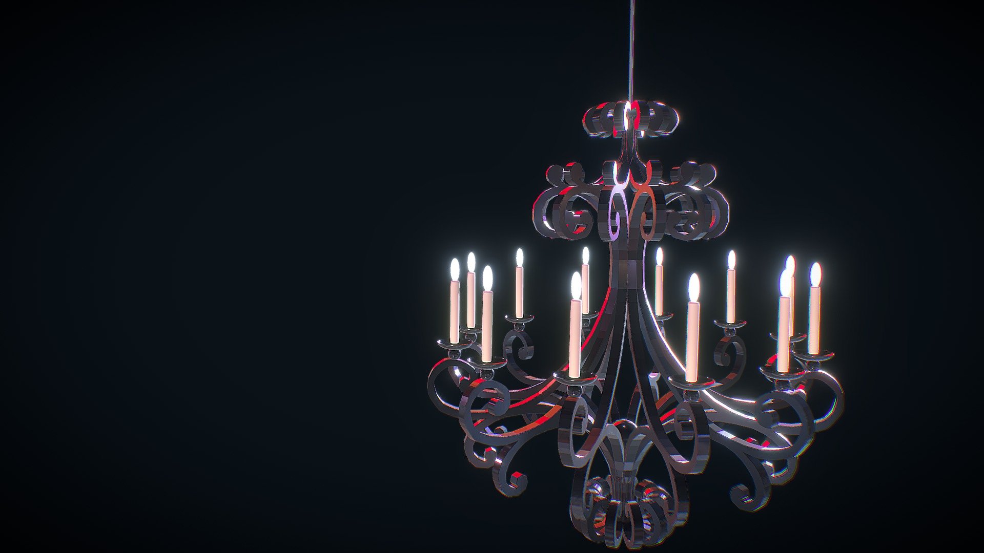 люстра - 3D model by Queensarcasm18 [fce3e90] - Sketchfab