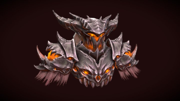 The Darkfire - Diablo fan art 3D Model