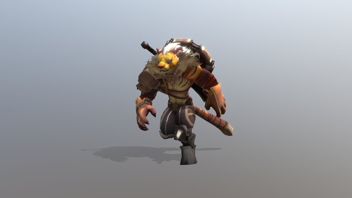 Tiger Soldier - Character Game animation 3D Model