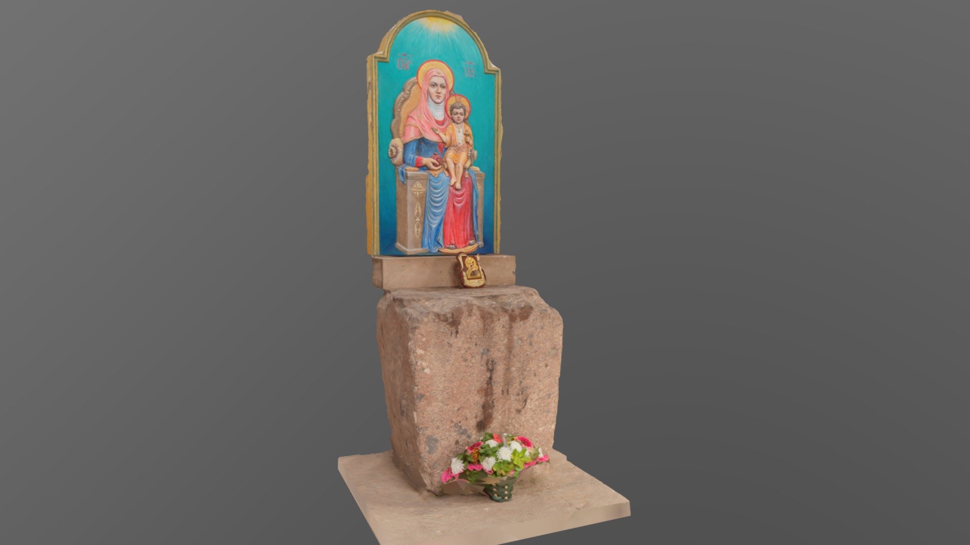 Altar Icon in Aruchavank (Cathedral of Aruch) - 3D model by scan3d.pro ...
