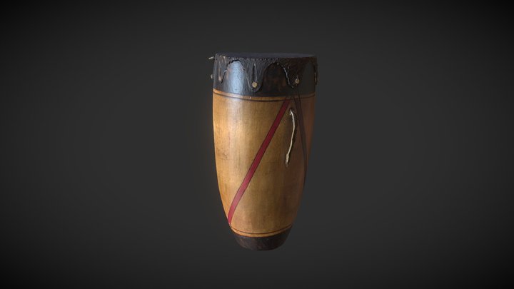 African Drum (raw scan)