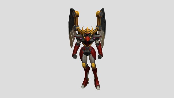 Female Onyx Prime (AI) (Pls read description) 3D Model