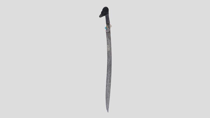 Збр 75 Ятаган 3D Model