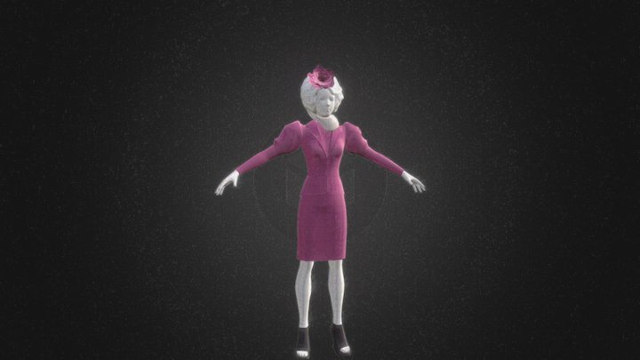 Effie Bryak 3D Model