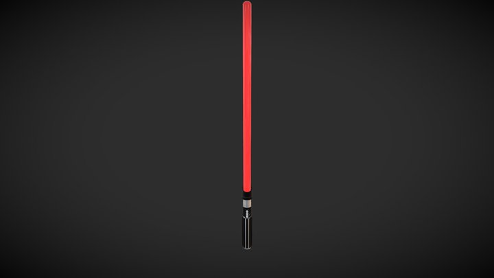Darth Vader Lightsaber 3D Model