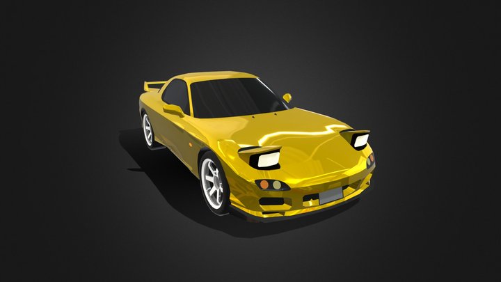 Mazda rx7 3D Model