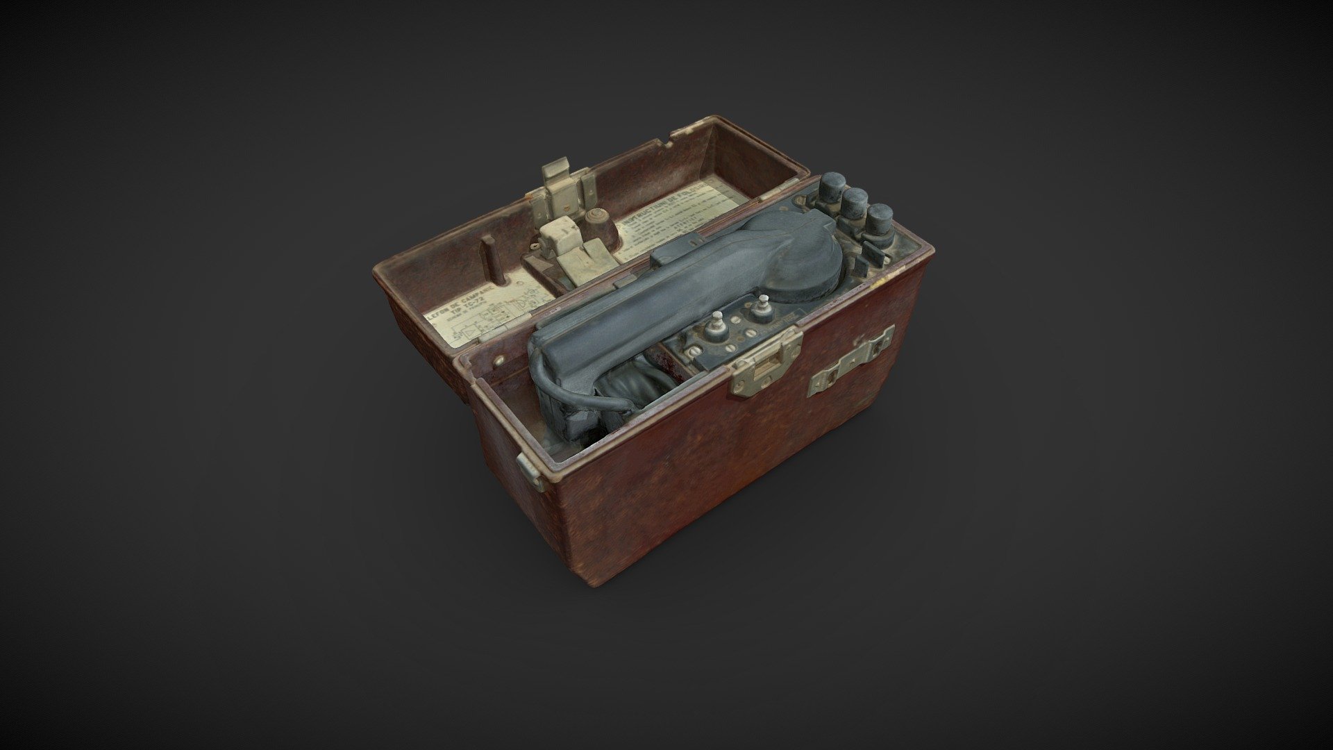 Telefon de campanie — Sketchfab embed 3D viewer