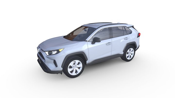 Toyota RAV4 LE 2019 3D Model
