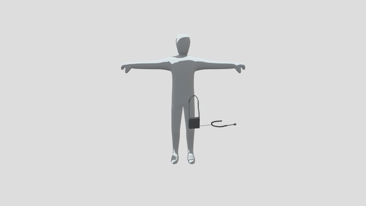 小蜜蜂广播简略版 3D Model