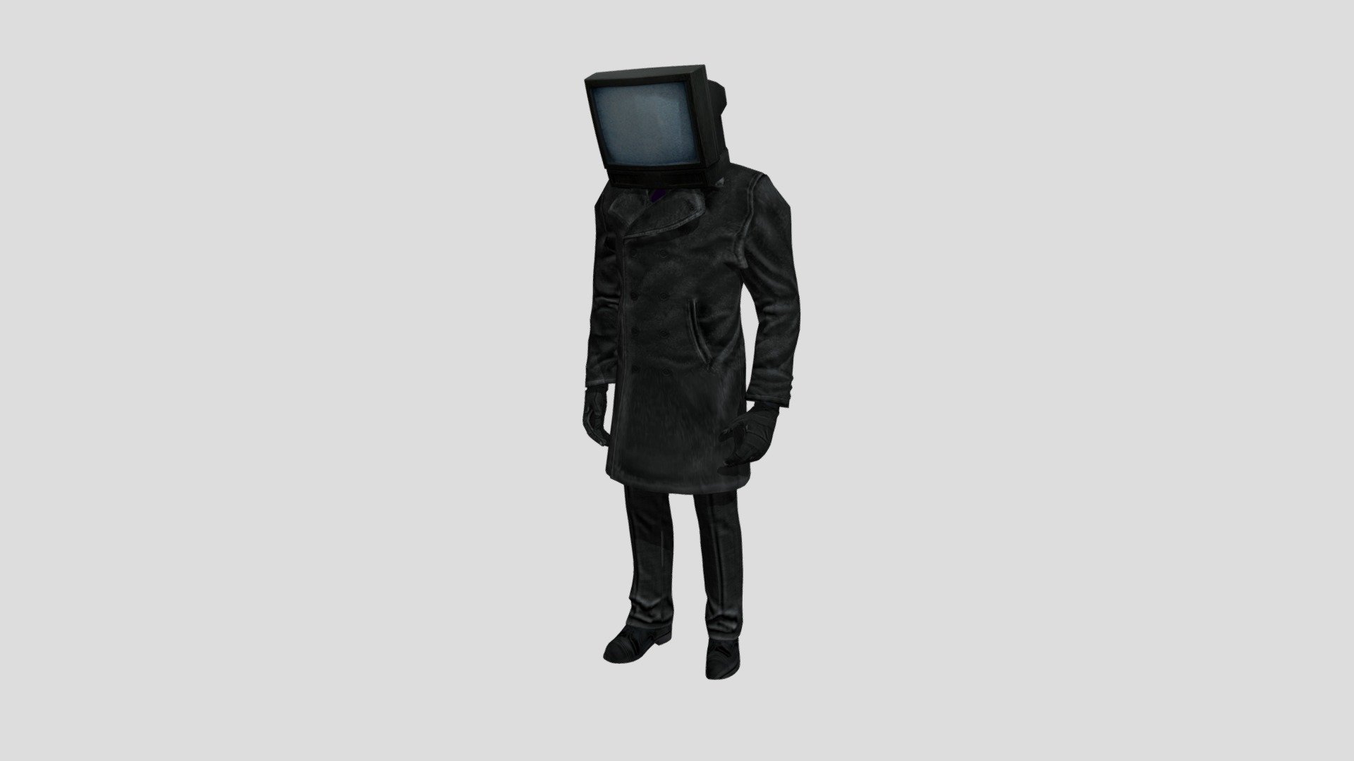 TVman - Download Free 3D model by Void (@Void.com) [fce954d] - Sketchfab