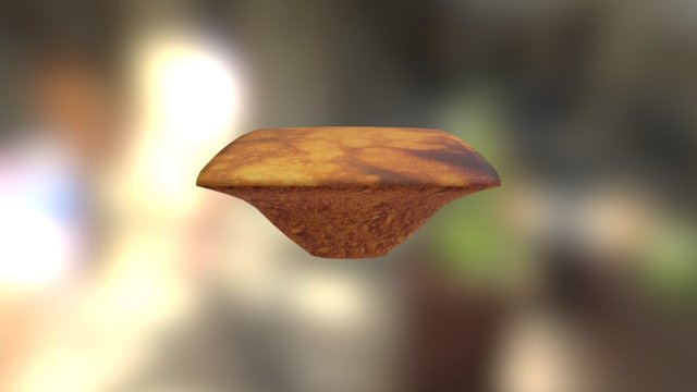 Space Island 3D Model