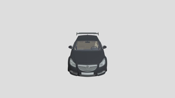 (FREE) Sport detail car 3D Model