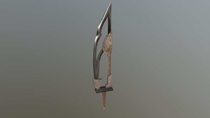 GreatSword (Low poly) 3D Model