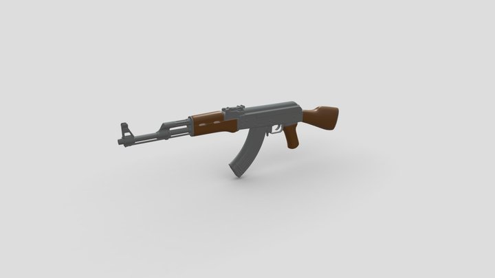 AK-47 3D Model