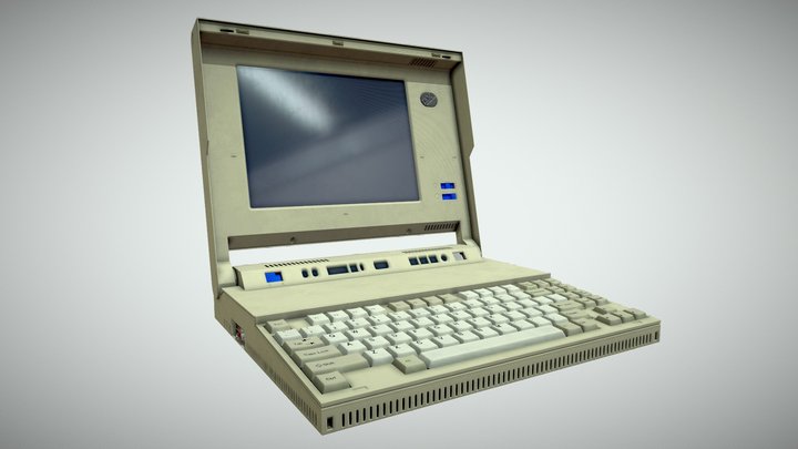 IBM PS/2 Model L40 SX 3D Model