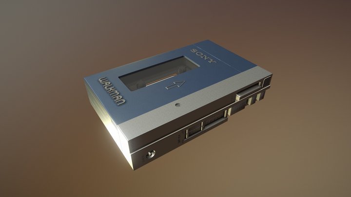 SONY Walkman TPS-L2 (1979) 3D Model