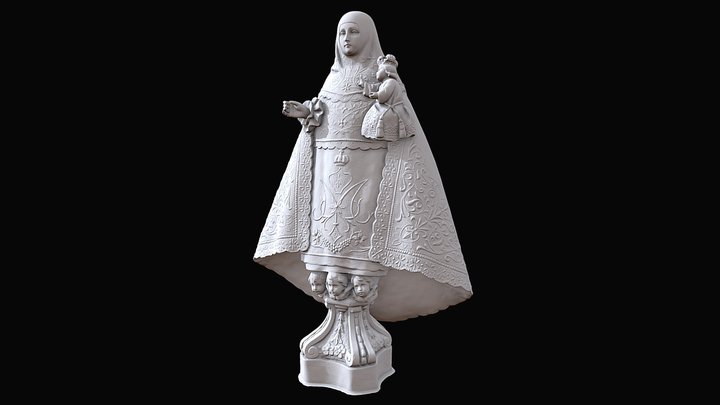 Our Lady Of Covadonga 3D Model
