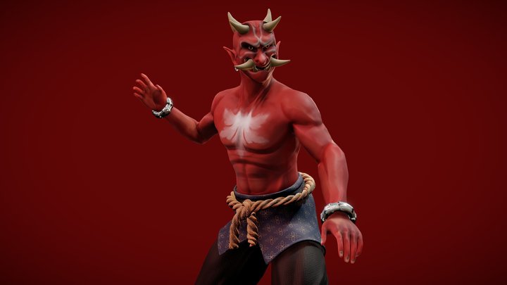 Waira, The Elder Oni 3D Model
